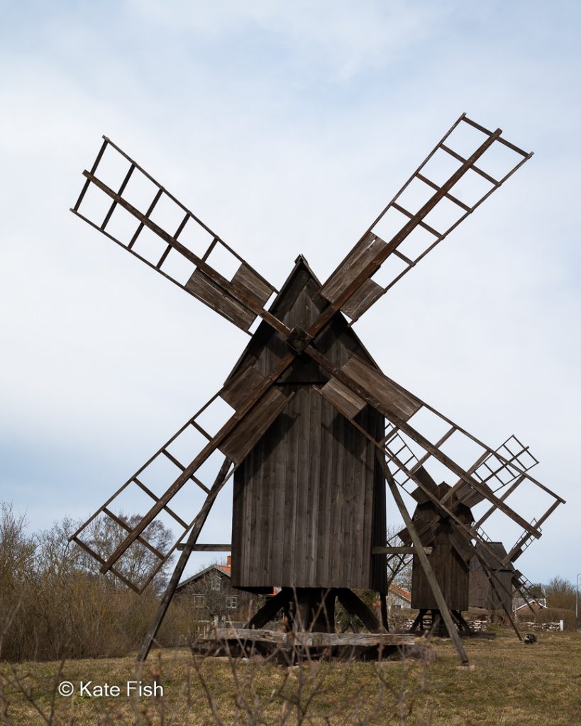 Windmühlenreihe auf Öland der Nr. 5 meiner schönsten Fotolocations in Schweden